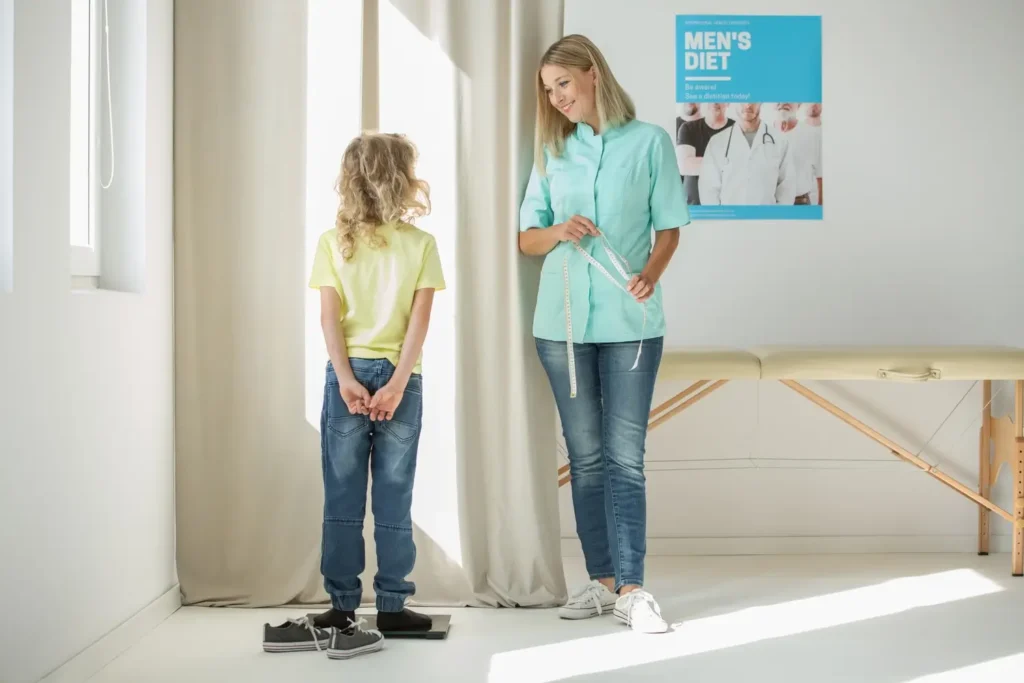 peso de niños-clinica del Crecimiento